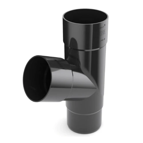 BRYZA PVC grafitowy - Trójnik 110/110/110mm (kąt 67,5°)
