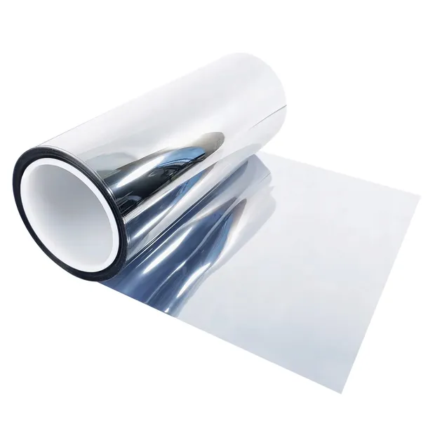 Self-adhesive Venetian mirror foil - windows, doors, glass (150 cm)